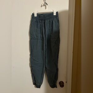 Blue drawstring joggers, Target